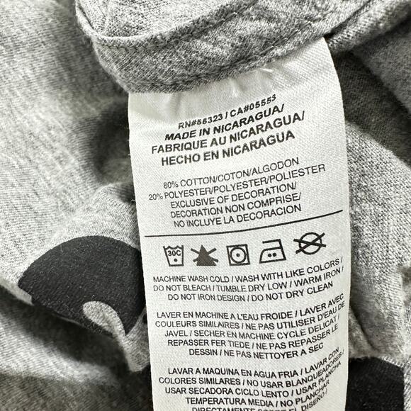 Nike Tee Shirt Men XL Gray Short Sleeve The Golden Standard Cotton Blend Active - Picture 4 of 7